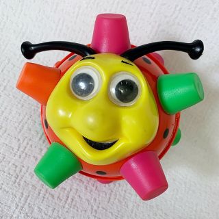 Ertl Bumble Ball Buddy Bee Vintage - Baby Toddler Toy Bounces Vibrates