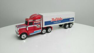 Vintage 1989 Buddy L Semi Tractor Trailer Truck Lights And Sound Work Toy