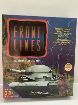 Front Lines (pc,  1994) Vintage Pc Game