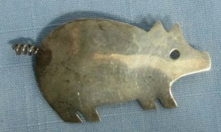 Anne Harvey 925 Sterling Silver Pig Pin/brooch - Vintage - Signed