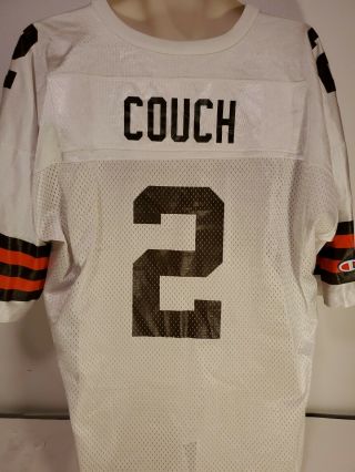Vtg Champion Authentic Tim Couch 2 Cleveland Browns Men 