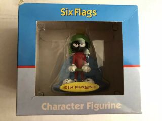Rare Vintage Marvin The Martian Warner Brothers 1998 Six Flags Statue Figurine I
