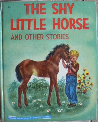 Vintage Wonder Book The Shy Little Horse And Other Stories 44 Pages