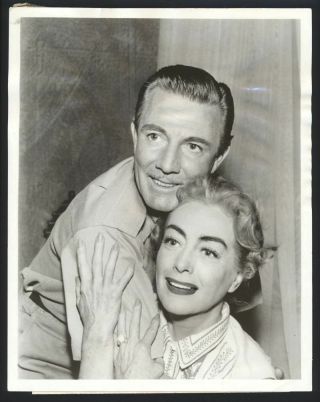 1959 Joan Crawford & Tom Helmore Vintage Photo Sudden Fear Possessed