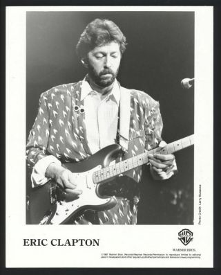 1987 Eric Clapton Vintage Photo Cream The Yardbirds