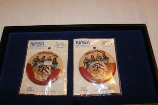 2 - Vintage Nasa Space Shuttle Challenger Sts 51 - L Full Color Collector Button