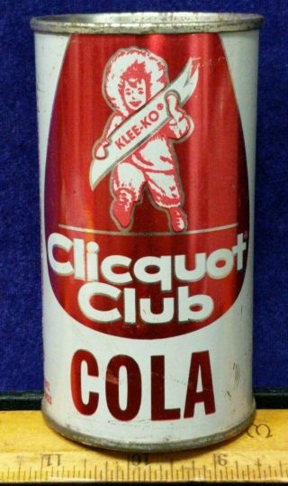 Vintage/fun Klee - Ko Clicquot Club Cola Soda Can Coin Bank