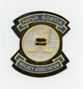 Nova Scotia Minor Hockey Association Vintage Patch Crest Canada