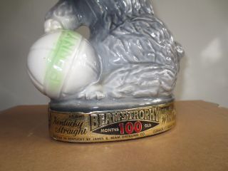 Vintage JIM BEAM PENNY the POODLE WHISKEY DECANTER w TAG,  1970,  Empty 2
