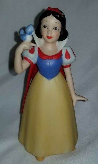 Vintage Collectible Disney Snow White Blue Bird Figurine Porcelain Sri Lanka