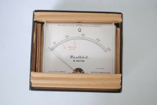 Vintage Heathkit " Q " Meter Model Simpson Electric Co.