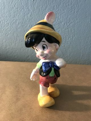 Vintage 1960’s Walt Disney’s Pinocchio Figurine Enesco