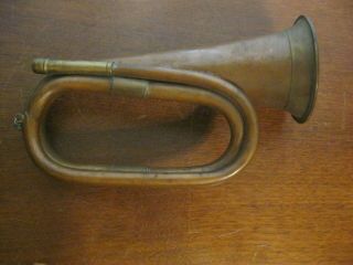 Vintage 11 Inch Brass Bugle