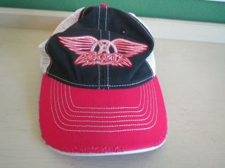 Disney Parks Rock N Roller Coaster Vintage Hat Cap Aerosmith Mgm