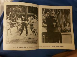1962 vintage ELVIS PRESLEY songbook with photos Rare Australian/New Zealand 2