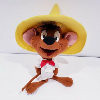 Vintage 1994 Speedy Gonzales Plush Stuffed Looney Tunes 11 "