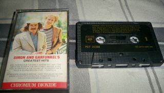 Simon And Garfunkel Greatest Hits Vintage Audio Tape Cassette