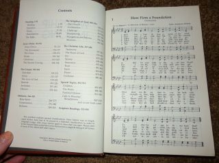 OLD VINTAGE 1972 WORSHIP IN SONG NAZARENE HYMNAL HARDBACK MUSIC CHURCH HYMN BOOK 4