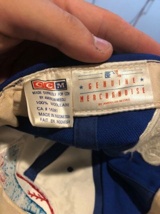 Toronto Blue Jays Vintage 90s Snapback hat MLB 4