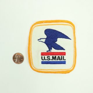 Vintage U.  S.  Mail USPS Postal Service Embroidered Patch (3.  25 x 3.  5) 3