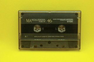 T2,  Tdk Ma 46,  Vintage Metal Position Cassette Tape,  Japan (1)