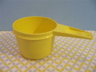 Vintage Yellow Gold Tupperware Measuring Cup Replacement Measure 3/4 Cup 762 - 5