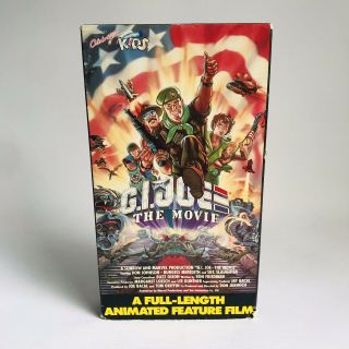 Vintage GI Joe The Movie VHS 1987 2