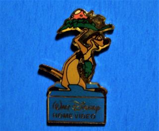 Walt Disney Home Video - Timon The Meerkat - The Lion King Movie - Vintage Pin