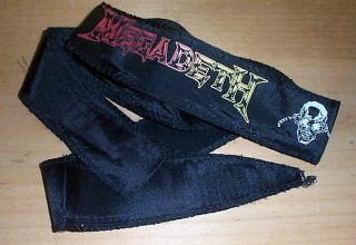 Megadeth Vintage Headband Logo