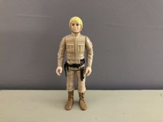 1980 Kenner Star Wars Esb Luke Skywalker W/ Blaster Bespin Fatigues Vintage