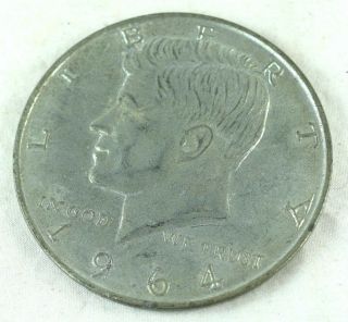 1964 Vintage 3 " John F.  Kennedy Half Dollar Paperweight