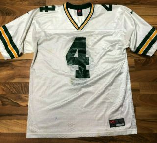 Brett Favre 4 Green Bay Packers Nfl Jersey Vintage Nike Team Men 