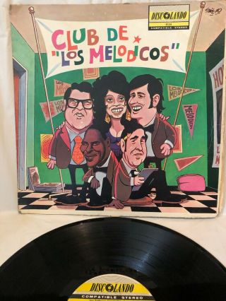 El Club De Los Melodicos - Self Titled - Vintage Vinyl Lp