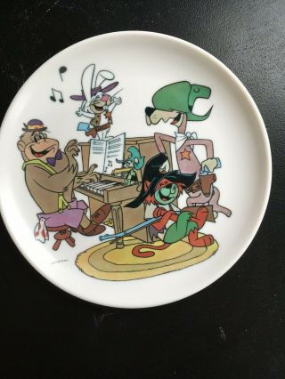 Vintage Hanna Barbera Magilla Gorilla & Friends 8 " Melmac Melamine Dinner Plate