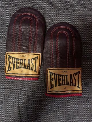 Vintage Everlast Sparing Gloves 4308