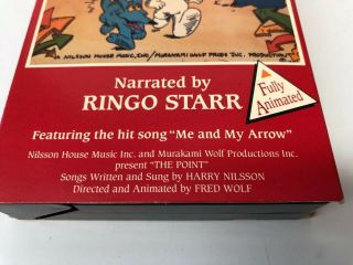 Vintage VHS THE POINT Wolf / Murakami Ringo Starr Harry Nilsson 1986 4