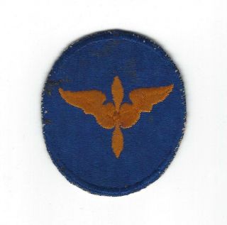 Old Vintage Wwii U.  S.  Air Force Usaaf Cadet Military Insignia Patch (ref.  A148)