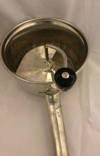 Foley Stainless Steel Food Mill Cookware Vintage Juicer