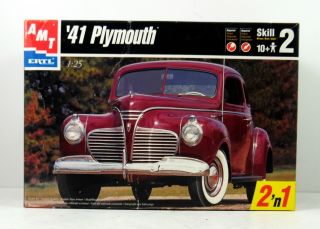 Empty Box 1941 Plymouth Coupe Vintage 1/25 Amt/ertl