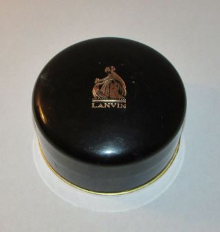 Vintage Lanvin Arpege Dusting Powder Box Vanity Perfume Originally 8 Oz.