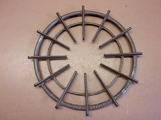 Vtg Cleveland Foundry Co.  Cast Iron 8 1/2 " Stove Burner Grill Steampunky Awesome