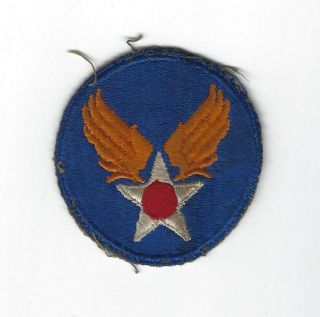 Old Vintage Wwii U.  S.  Army Air Force Usaaf Insignia Patch (ref.  A146)