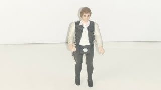 Vintage Star Wars 1977 Han Solo Small Head Kenner Action Figure 2