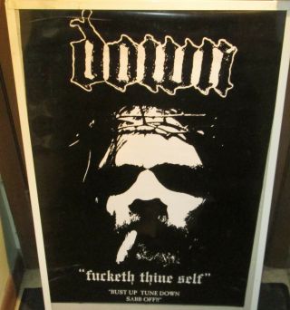 Down Poster Live Never Mid 2000 