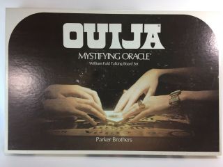 Vintage 1972 Ouija Mystifying Oracle William Fuld Talking Board Set Parker Bros