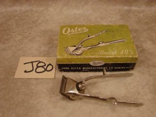 J80 Vintage Oster Size 00 Hand Hair Clipper Trimmer Model 105