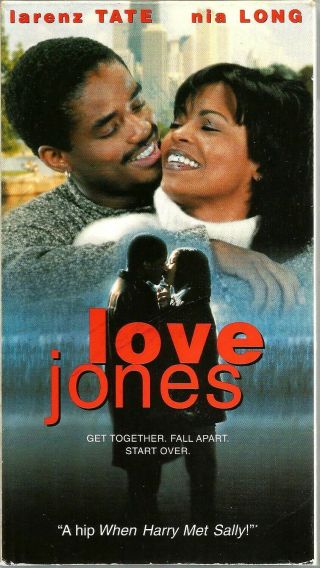 Love Jones Vhs 1997 Larenz Tate Nia Long Isaiah Washington Bill Bellamy Vintage