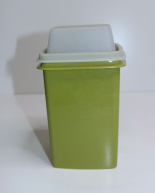 Vintage Tupperware Pickle Keeper Green With Clear Lid Pick A Deli Avocado Color