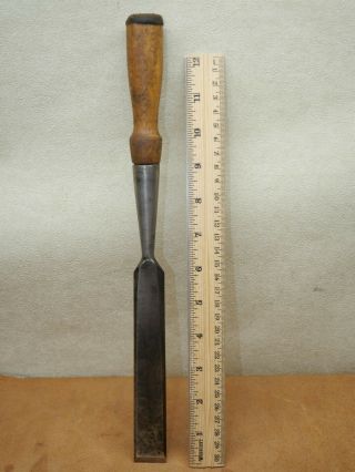 Old Tools Vintage 1 " Bevel Edge Socket Chisel