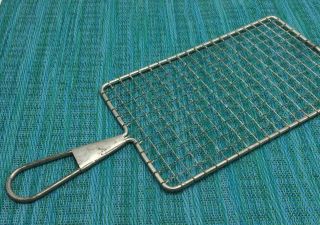 Vtg Acme Safety Grater Kitchen Utensil Made In Usa Metal Wire